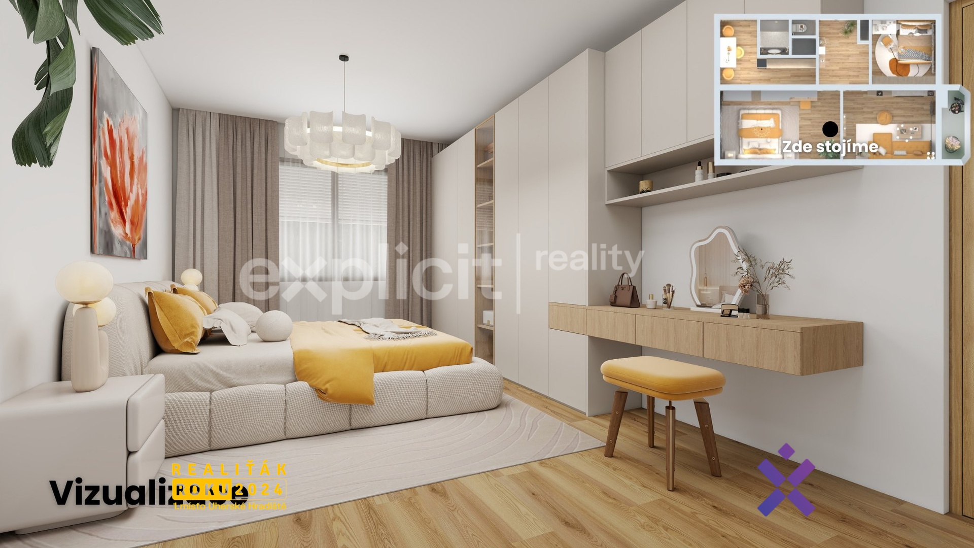 Prodej byt 3+1, 77 m² – Bojkovice, okres Uher