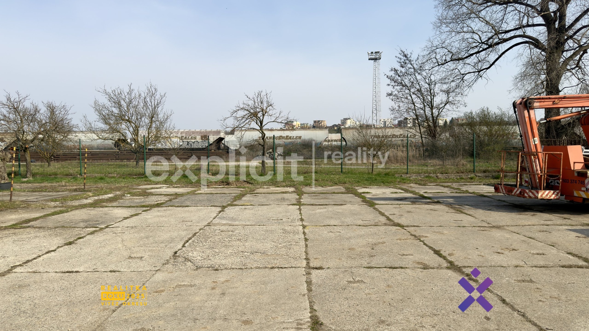 Pronájem pozemku pro komerční využití 100 m&sup2;, Kunovice