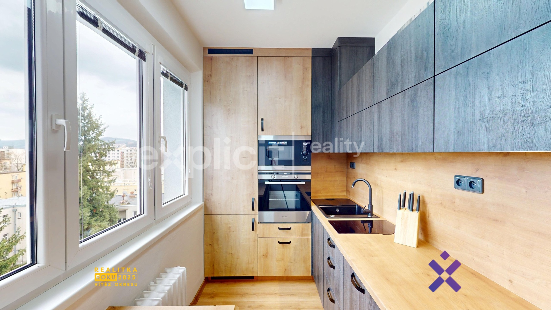 Pronájem bytu 2+1 62 m&sup2; - Beckovská, Zlín