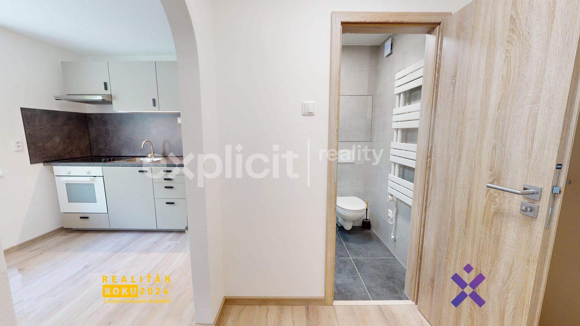 Pronajem bytu 1+1 31 m², Uhersky Brod, okres