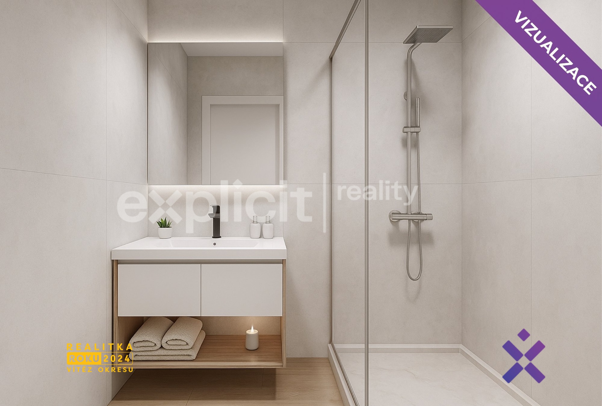 Koupelna 2 vizualizace