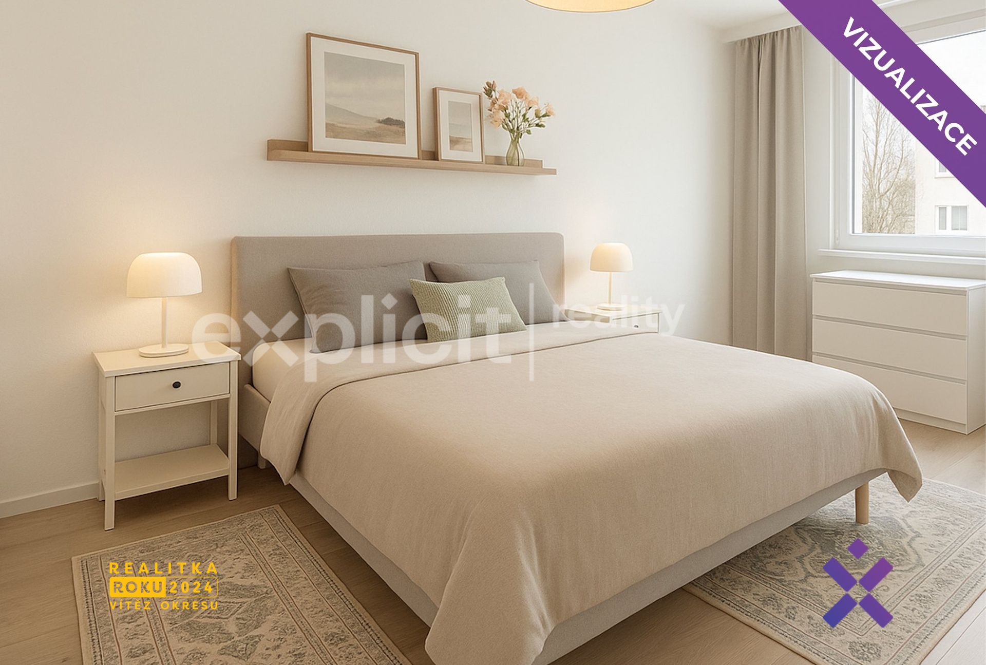 Loznice 1A vizualizace