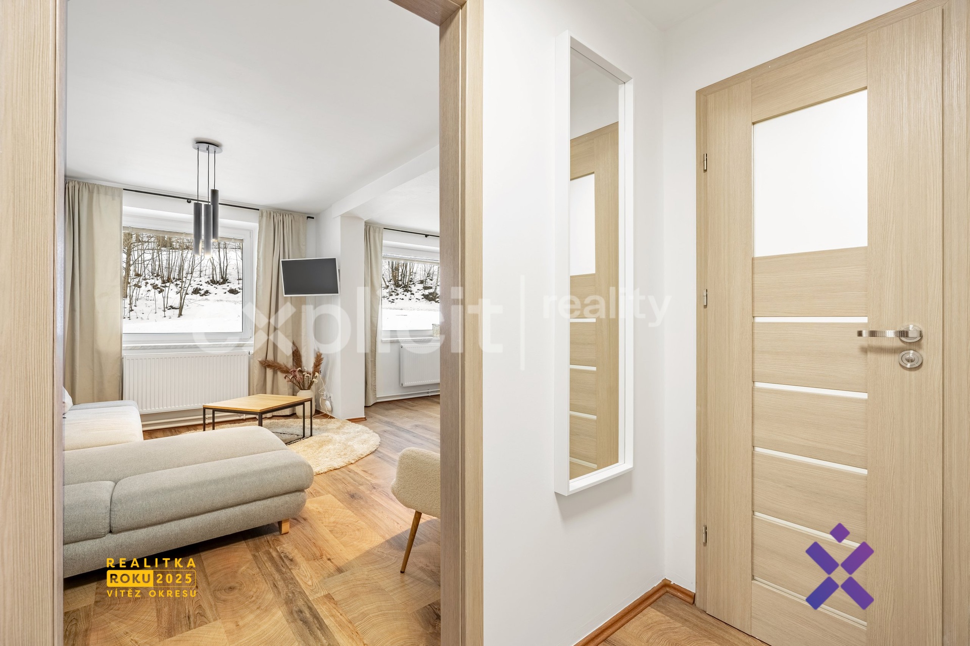 Prodej apartmánu 2+kk 56 m&sup2;, Jeseník - Dětřichov