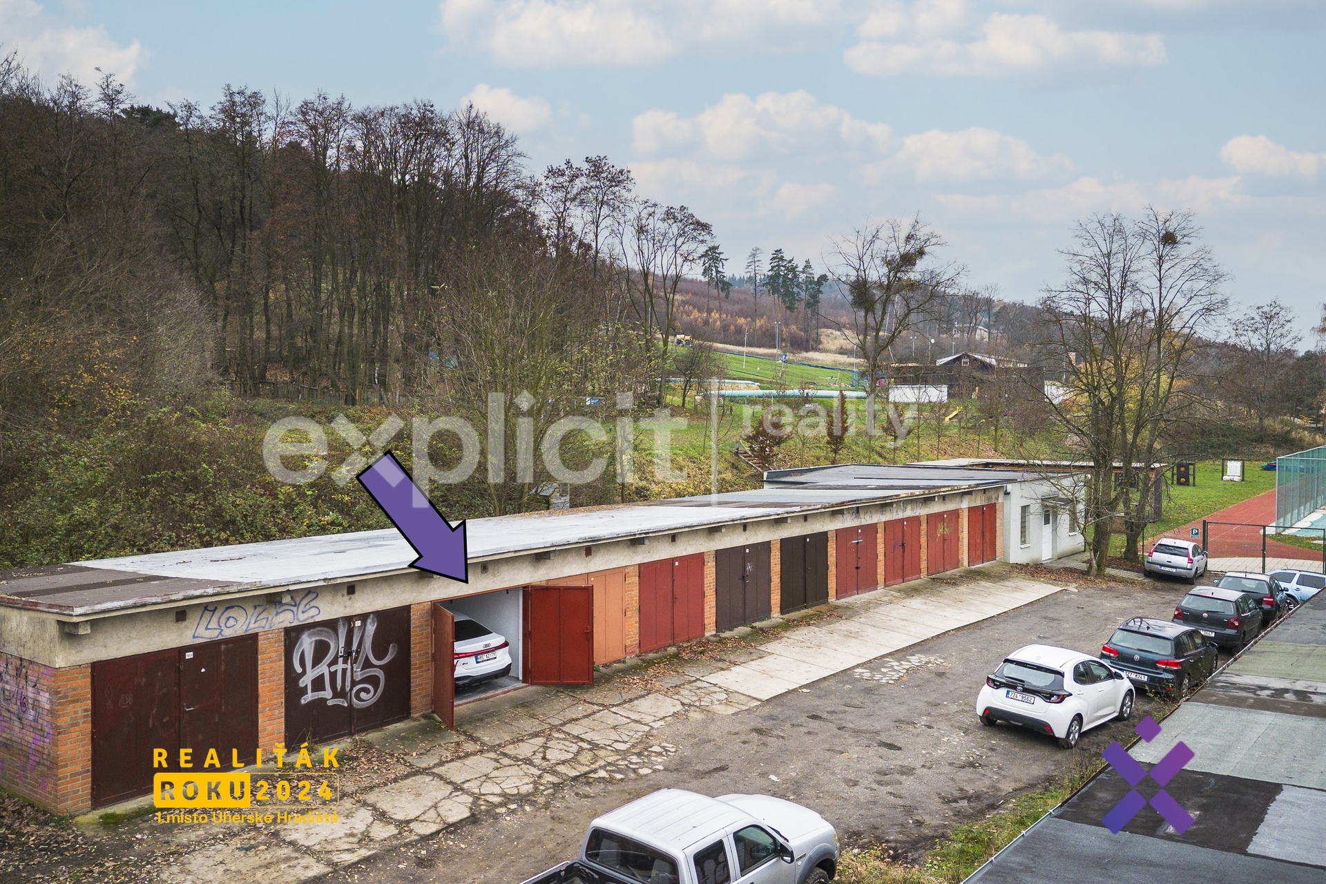 Prodej garaze 18 m2, Zlin, okres Zlin2