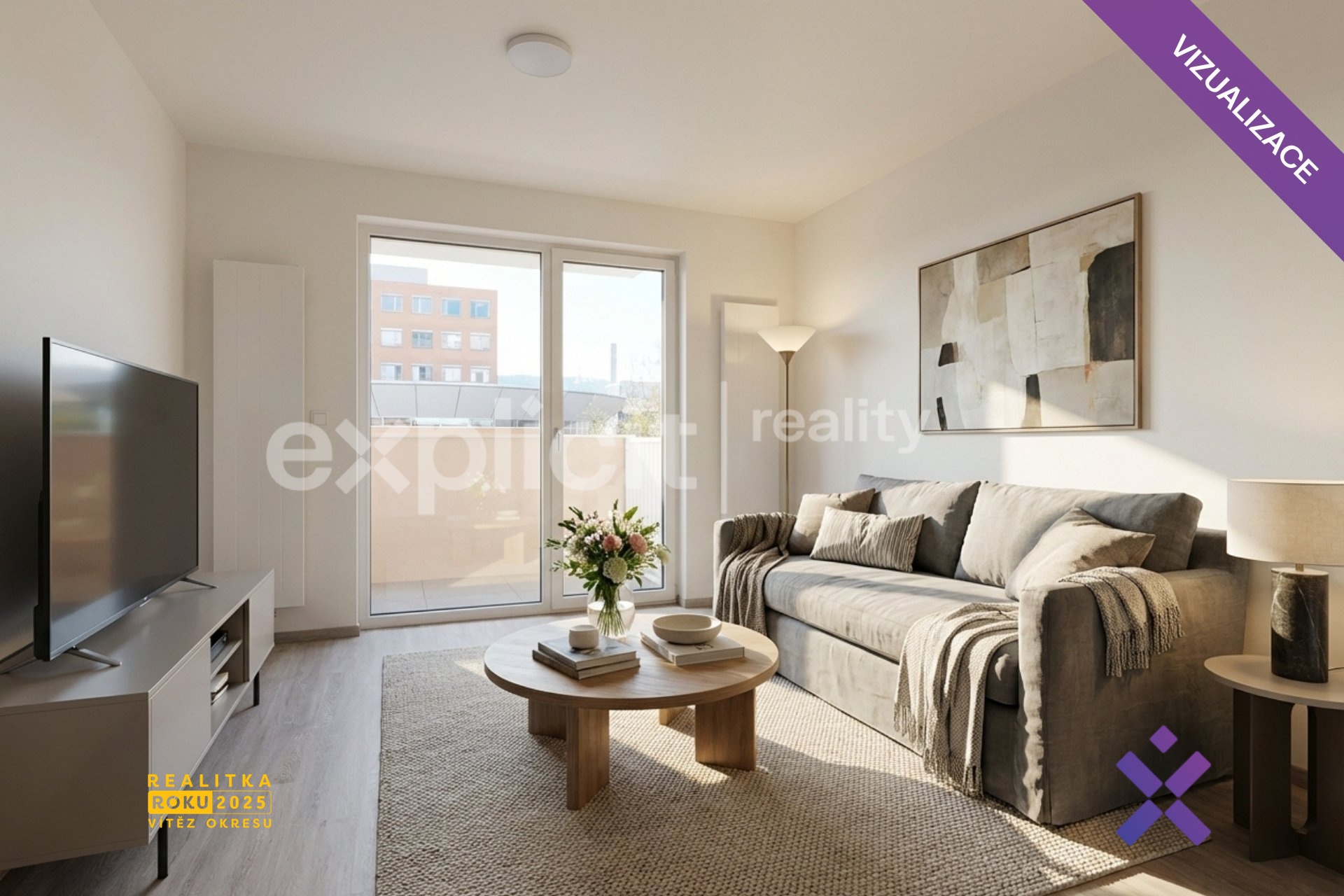 Tomáš Batík, Explicit reality, Pronájem bytu 1+kk, 34 m&sup2;, Nad Stráněmi - Zlín