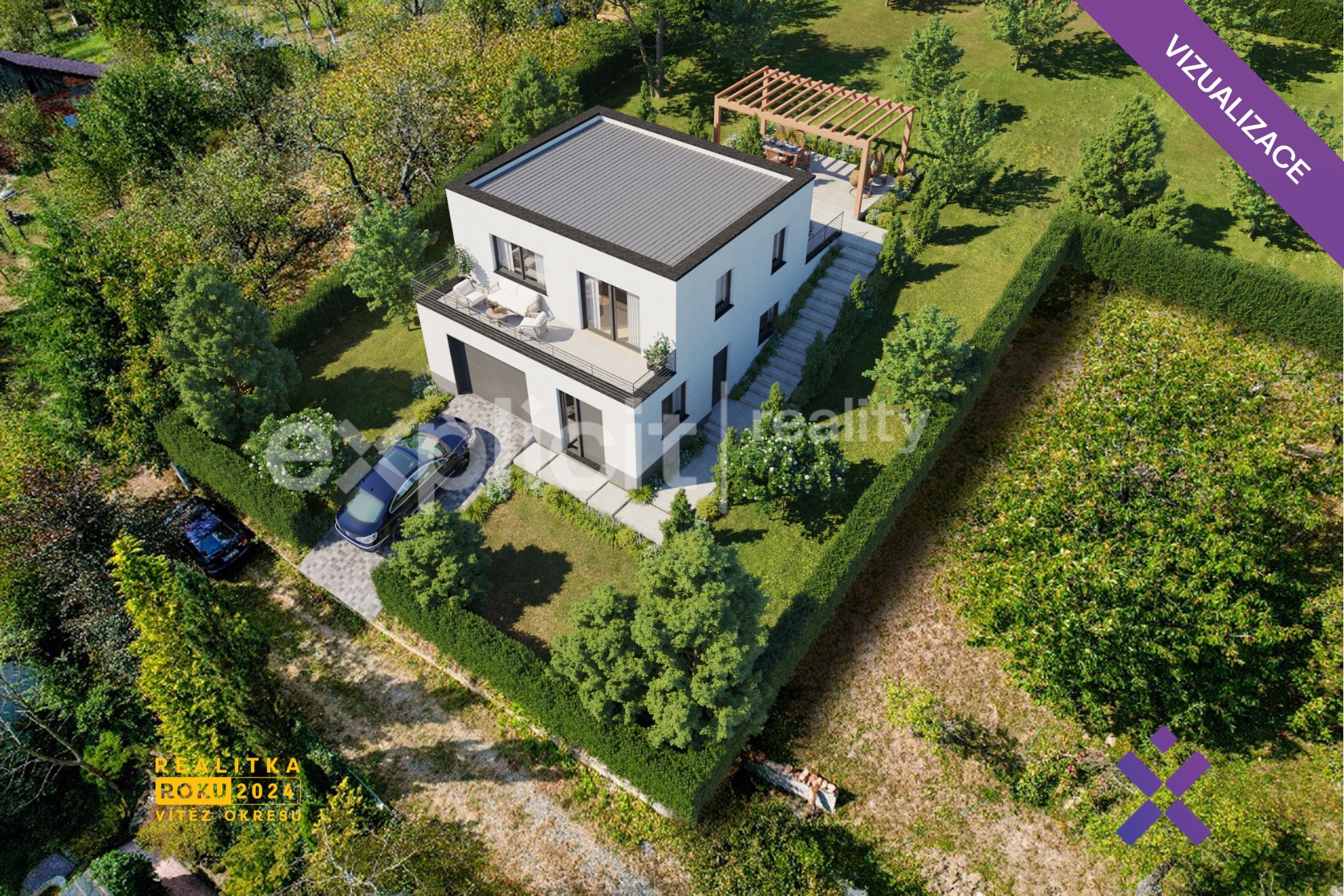 Prodej pozemku, Fryšták - Vítová 1 075 m²