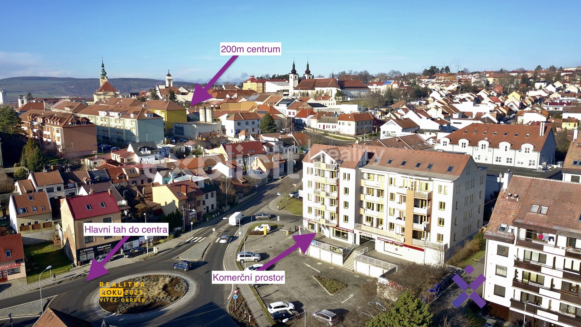 Pronájem obchodního prostoru 107,6 m&sup2; - Uherský Brod - Neradice