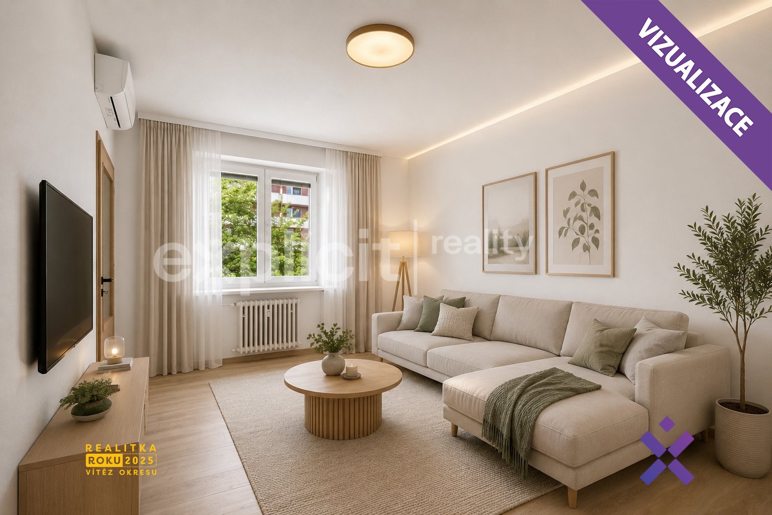 Prodej bytu 2+1 s garáží, 54 m&sup2; - Krapkova, P