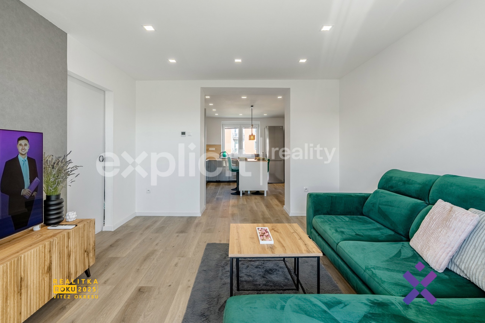 Pronájem bytu 2+1, 55m&sup2; - Větrná, Uherský Brod