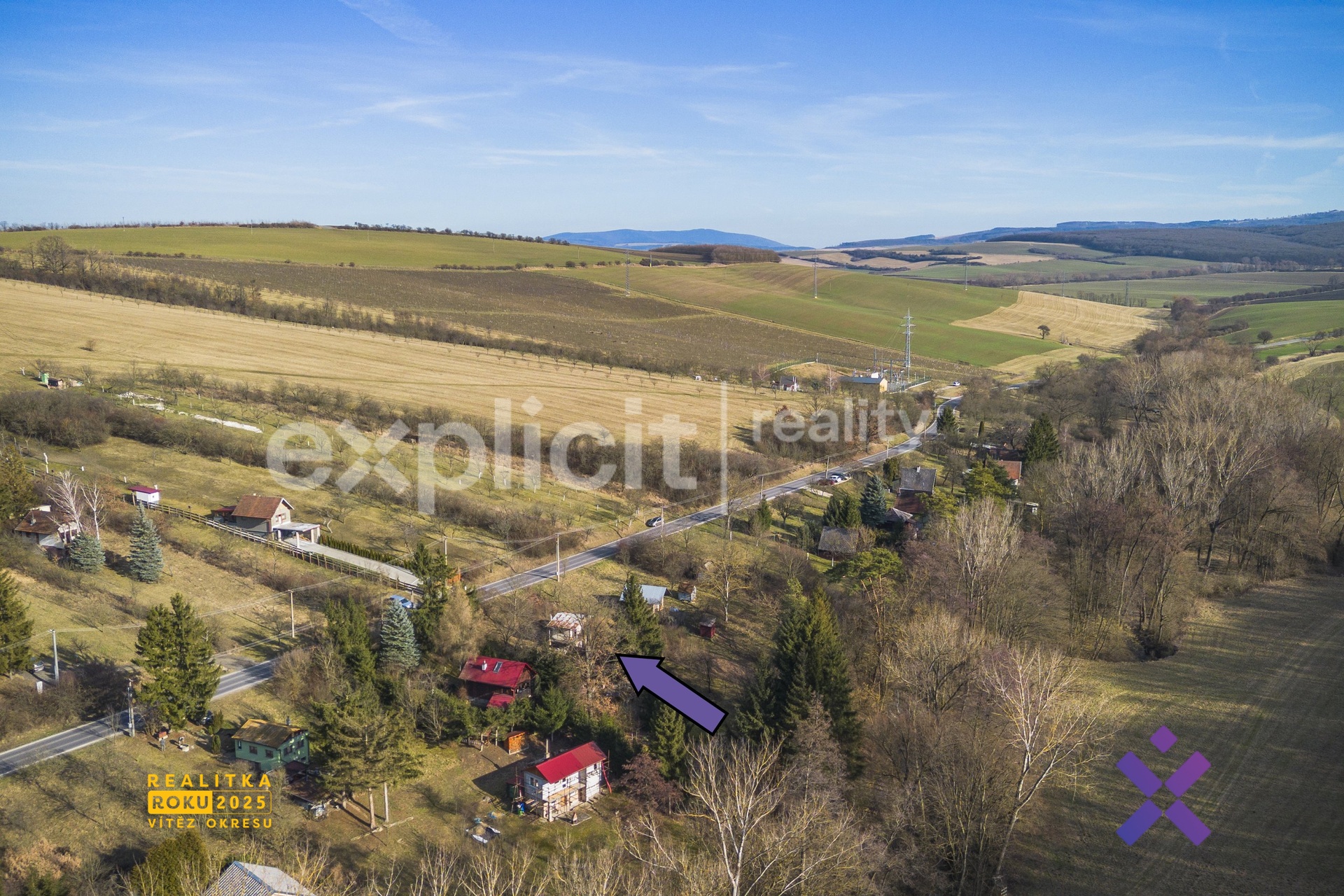 Prodej chaty 26 m&sup2;, pozemek 364 m&sup2;, Hluk