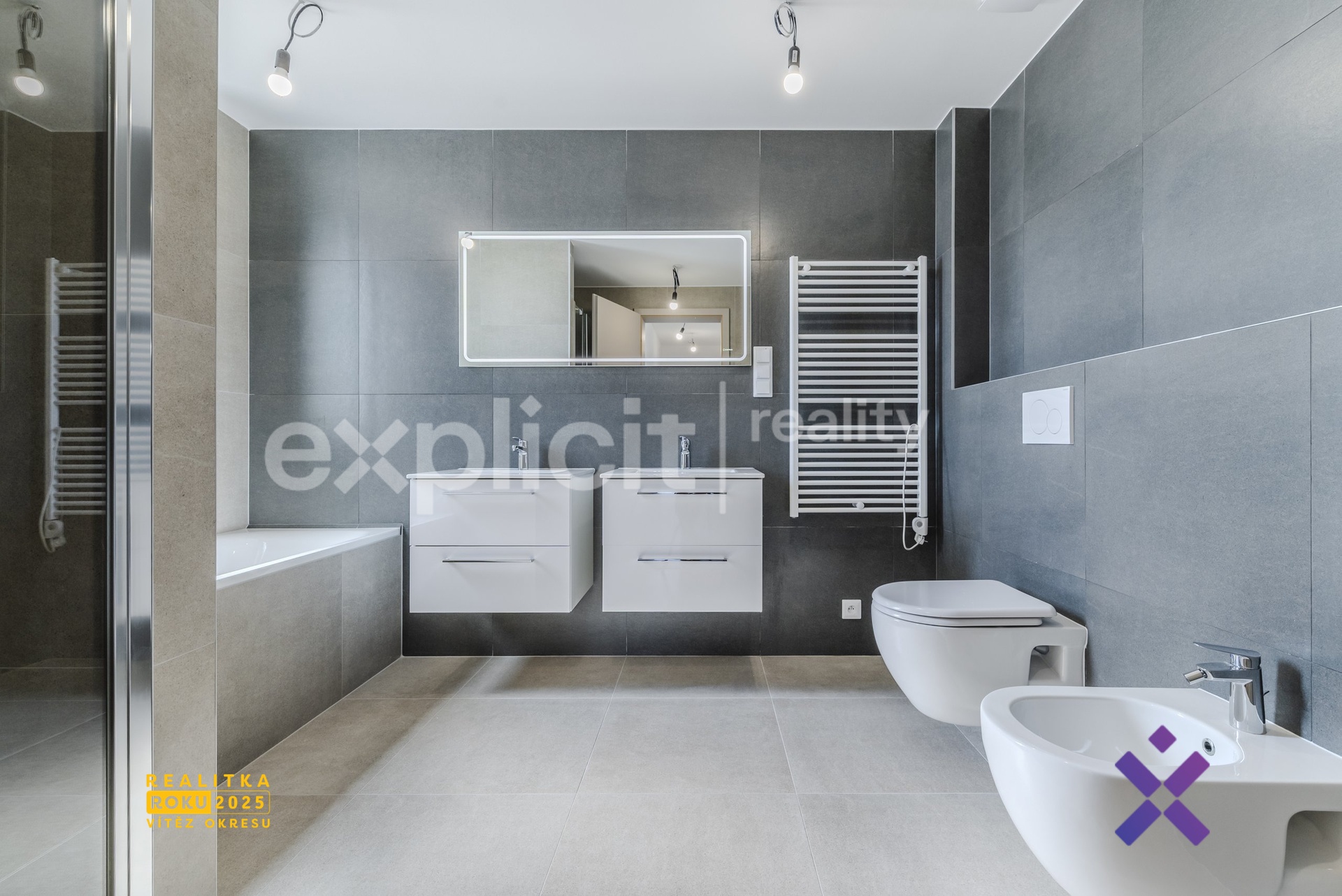 Filip Hladiš - realitní makléř, Podnájem novostavby mezonetového bytu 3+kk 81 m&sup2;, zahrada 142 m&sup2; - U