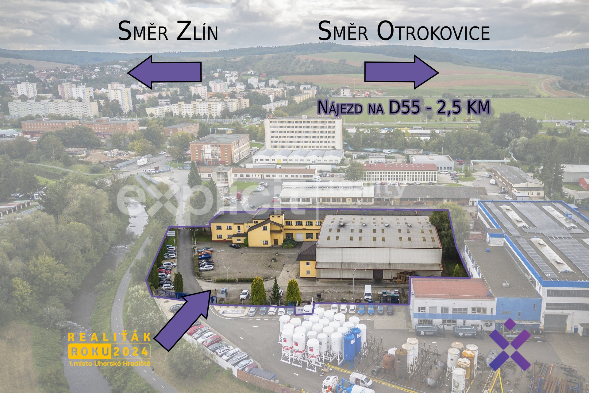 Prodej skladu Zlín, foto 1