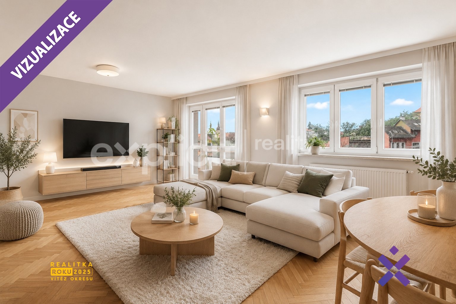 Prodej bytu 4+1 119 m&sup2;, zahrada 70 m&sup2; - 