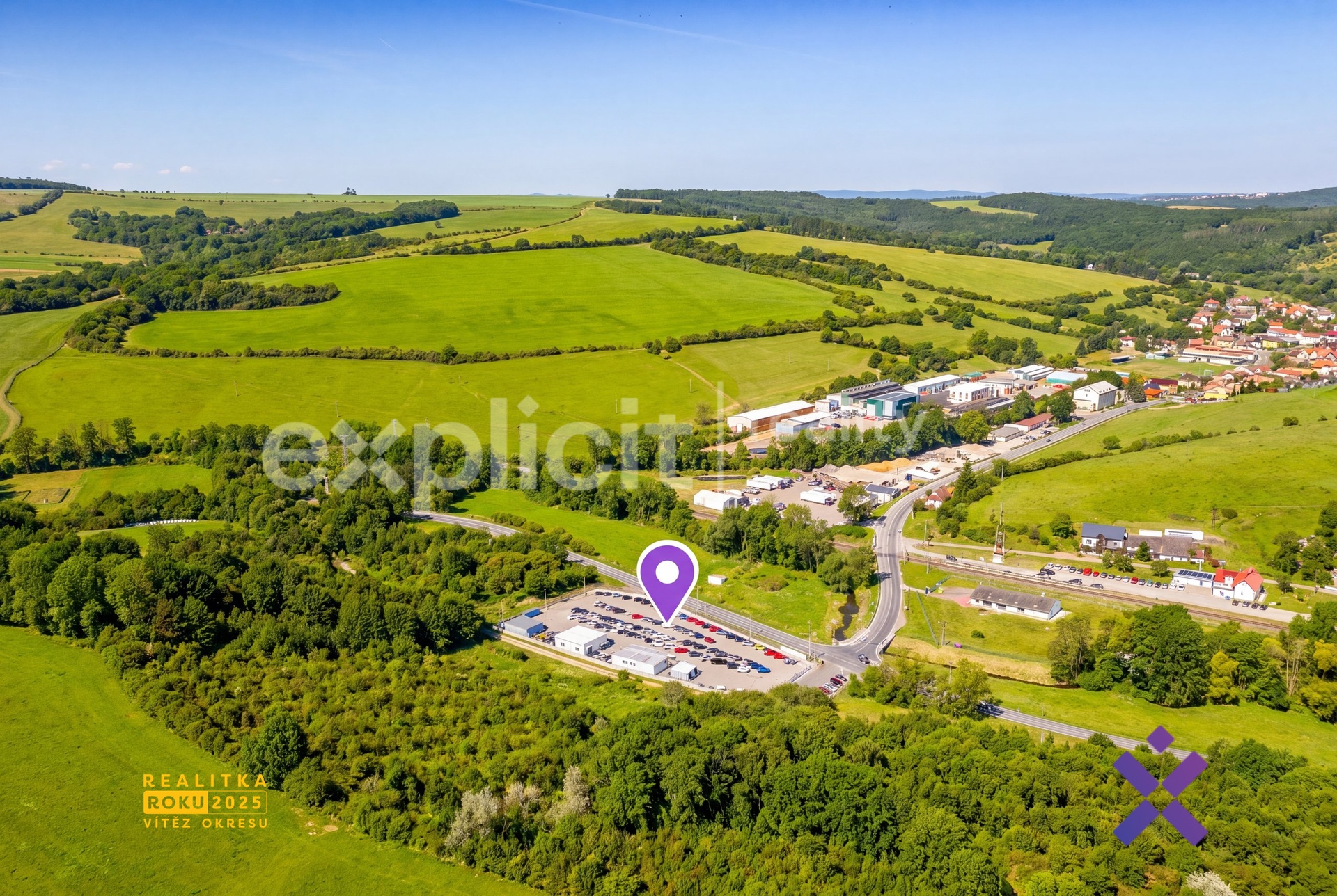 Prodej komerčního areálu 4600 m&sup2; - Biskupice Ing. Martin Souček & Explicit Reality
