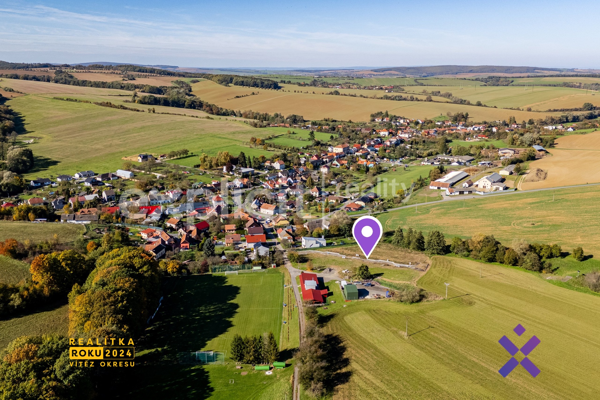 Prodej pozemků Lubná u Kroměříže