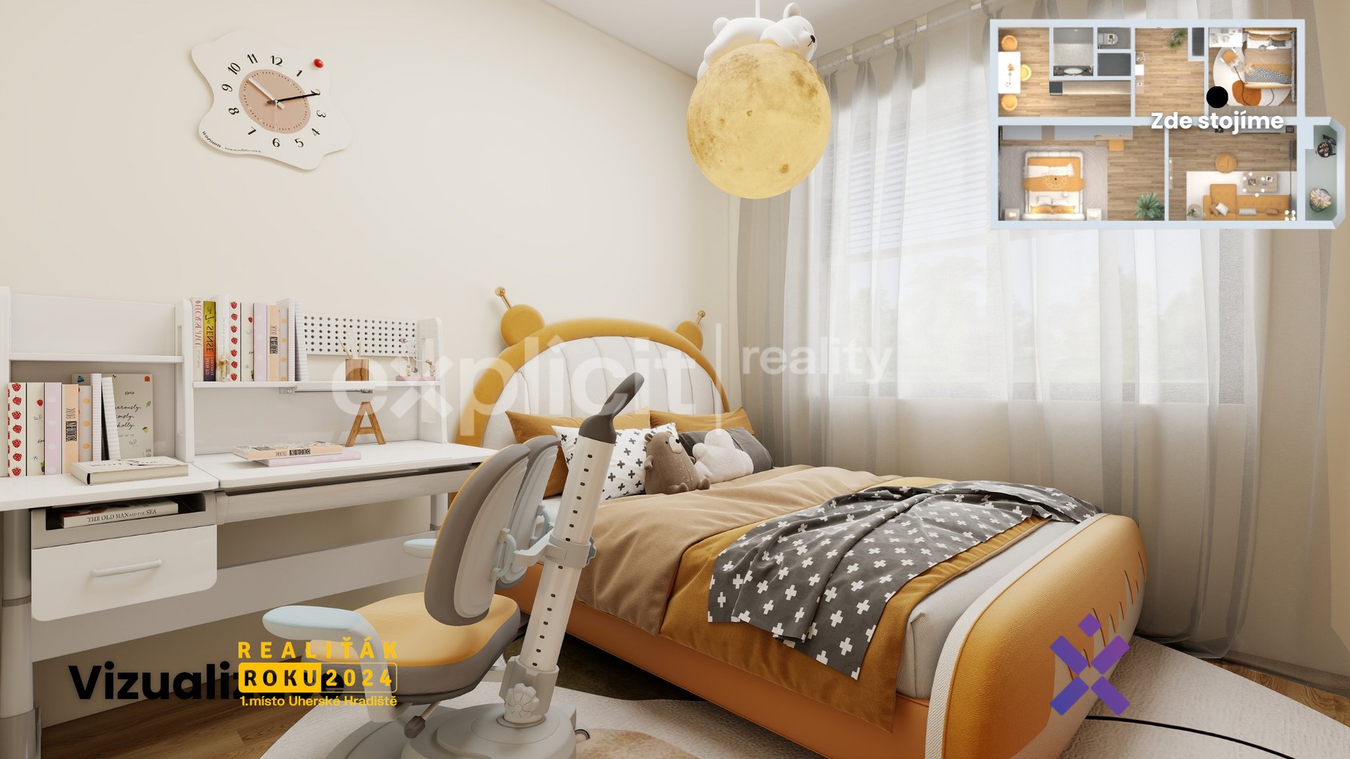 Prodej byt 3+1, 77 m² – Bojkovice, okres Uher