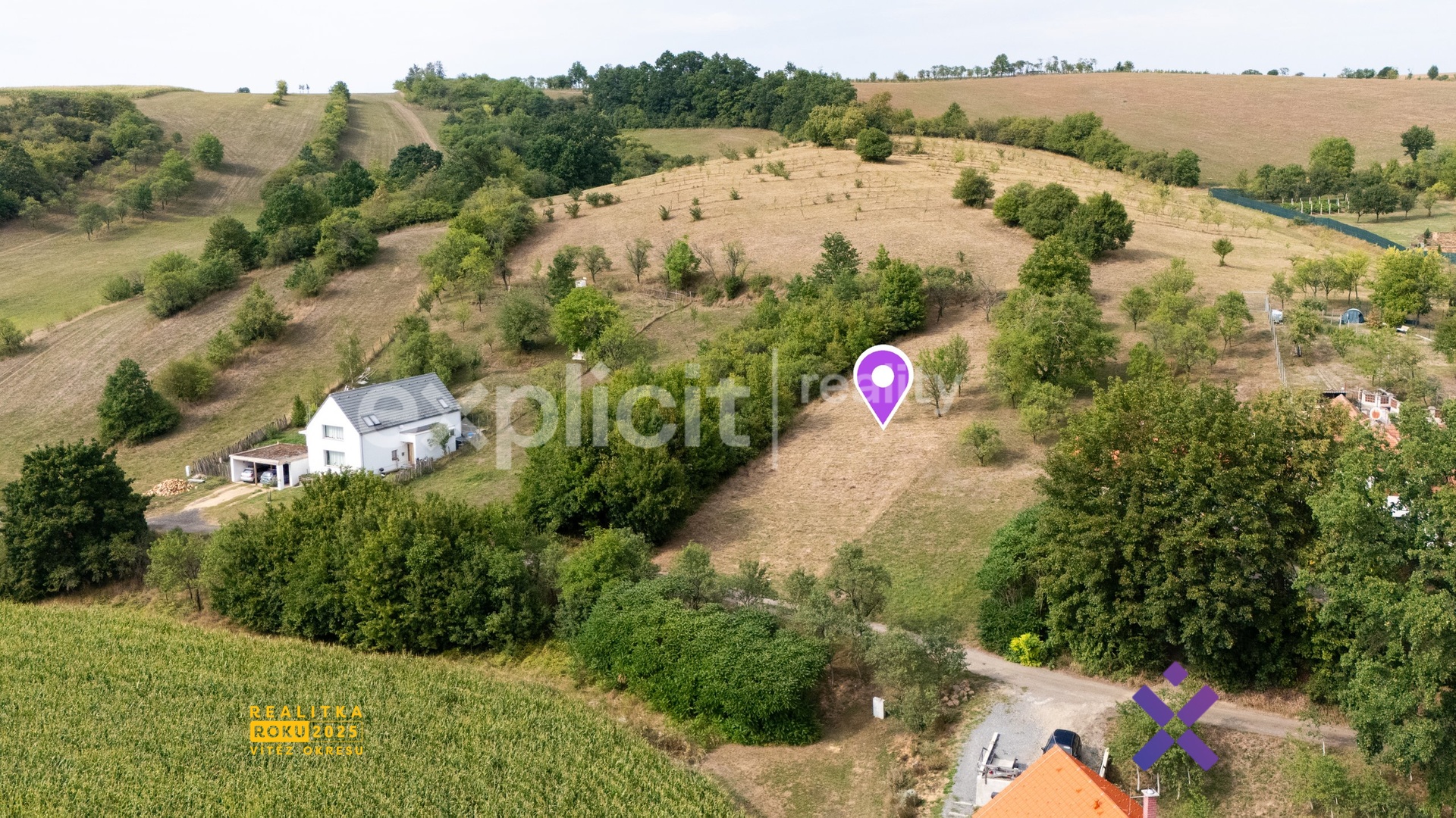 Prodej pozemku 930 m&sup2; - Nedachlebice