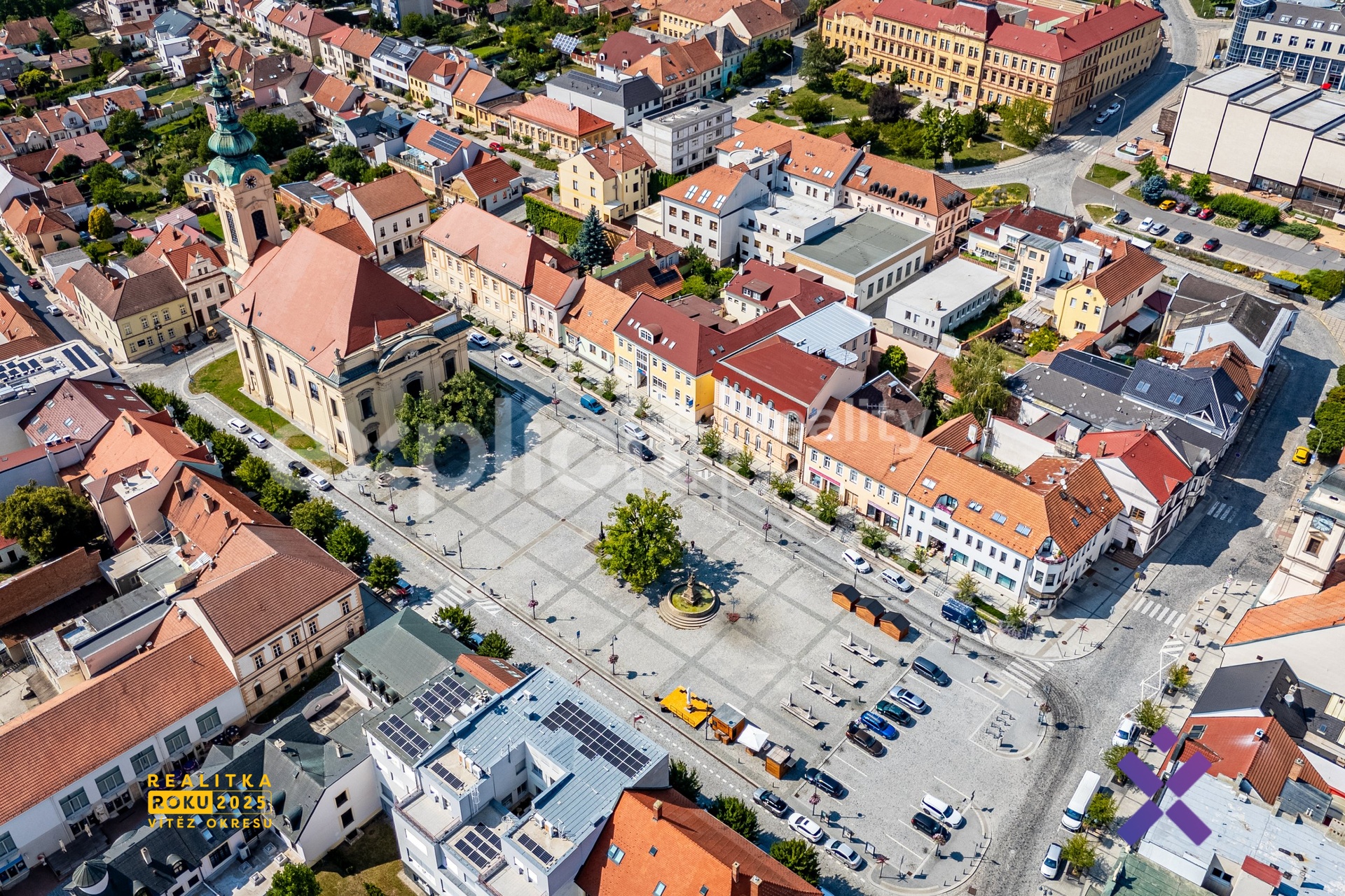 Pronájem bytu 2+kk 80 m&sup2; - Masarykovo náměstí, Uherský Brod-HDR