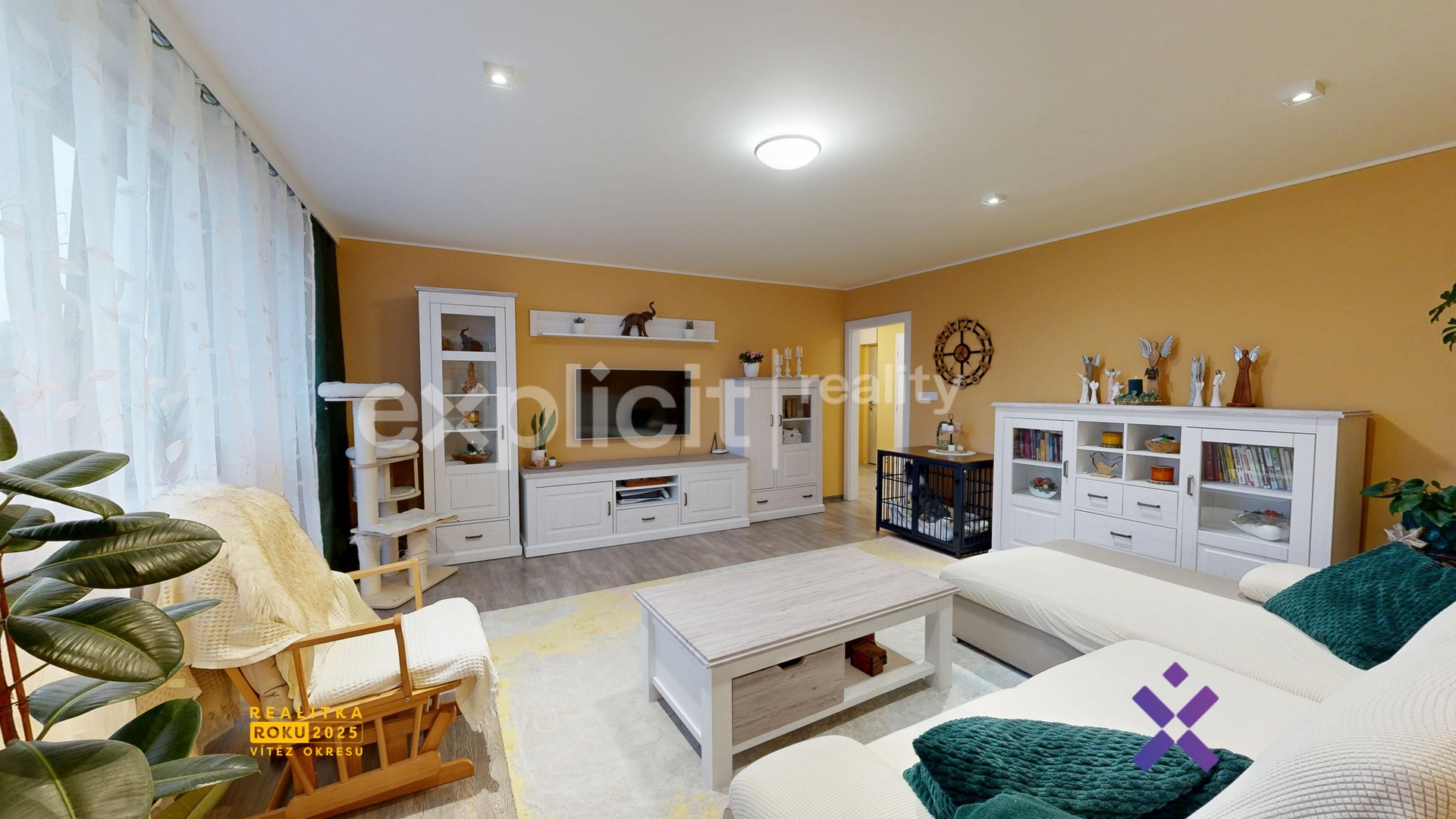 Pronájem bytu 3+1, 95 m&sup2; - ul. Družstevní, Kvasice