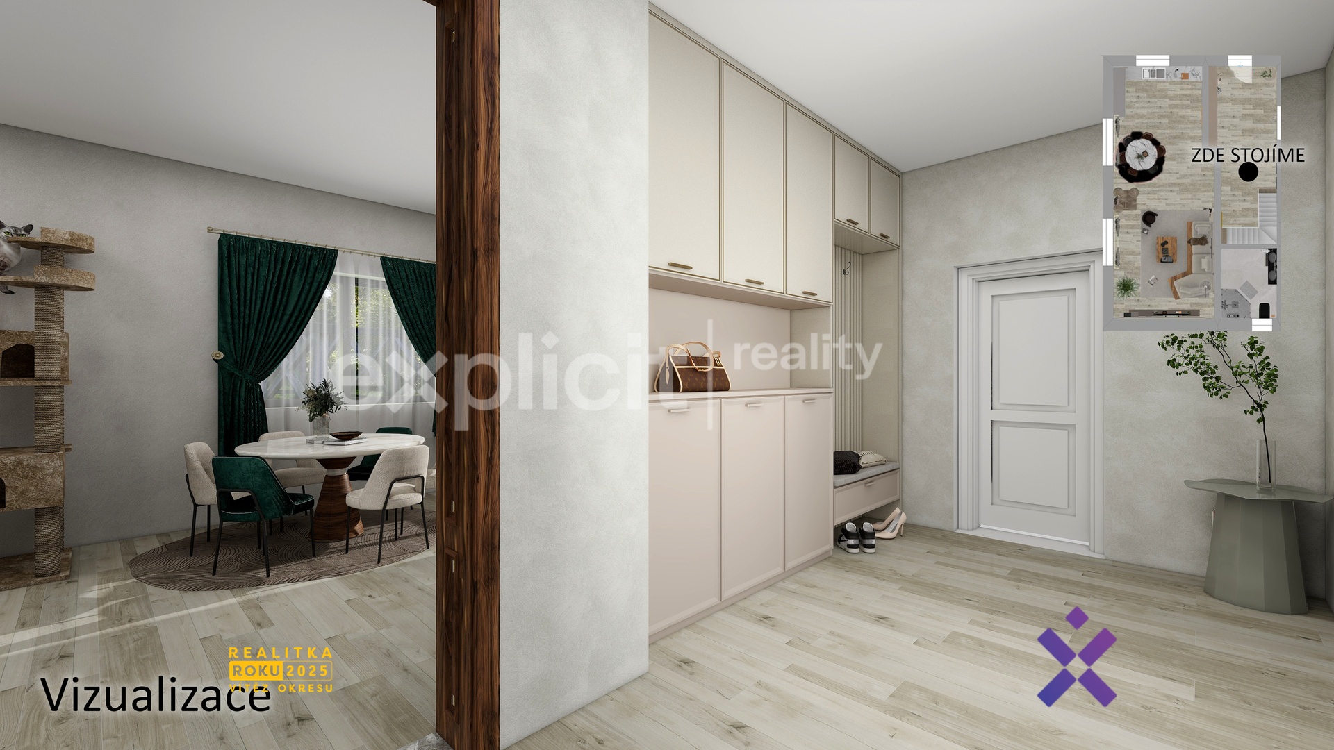 Filip Hladiš realitní makléř - Prodej mezonetového bytu v projektu 4+kk 103 m&sup2;, pozemek 323 m&sup2; - Bys