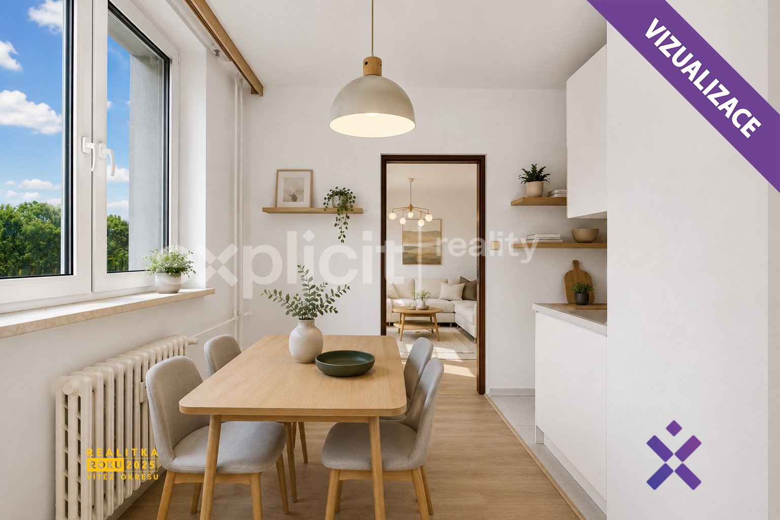 Prodej bytu 4+1 90 m&sup2; - Nádražní, Otrokovice