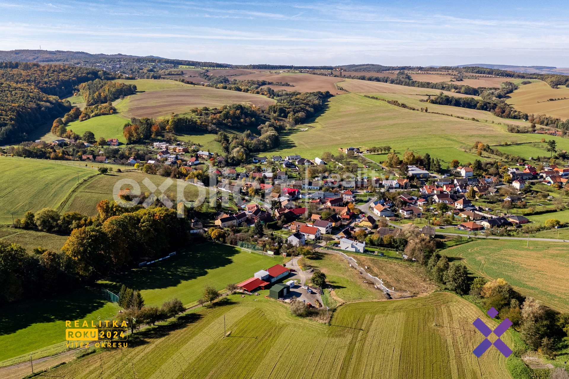 Prodej pozemků Lubná u Kroměříže