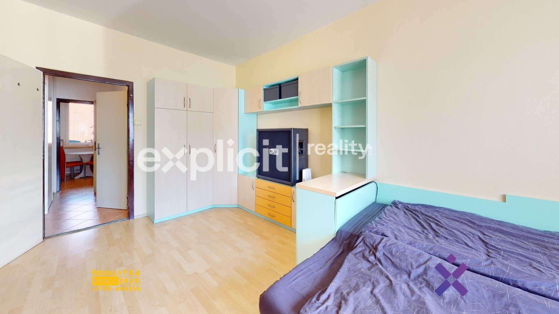 Pronájem bytu 2+1 58 m&sup2; - Větrná 4655, Zlín