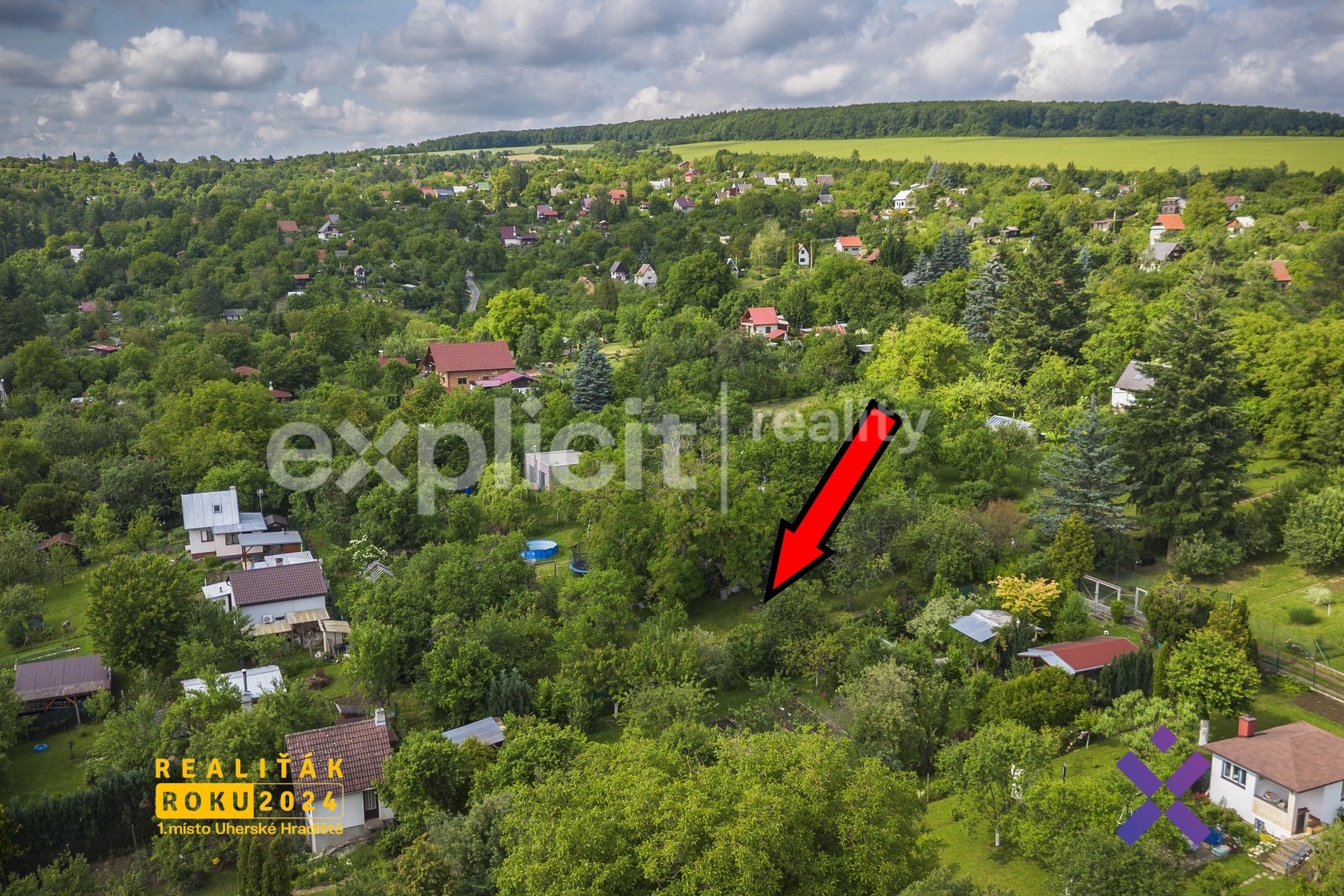  Prodej zahrady 983 m² - Uhersky Brod23