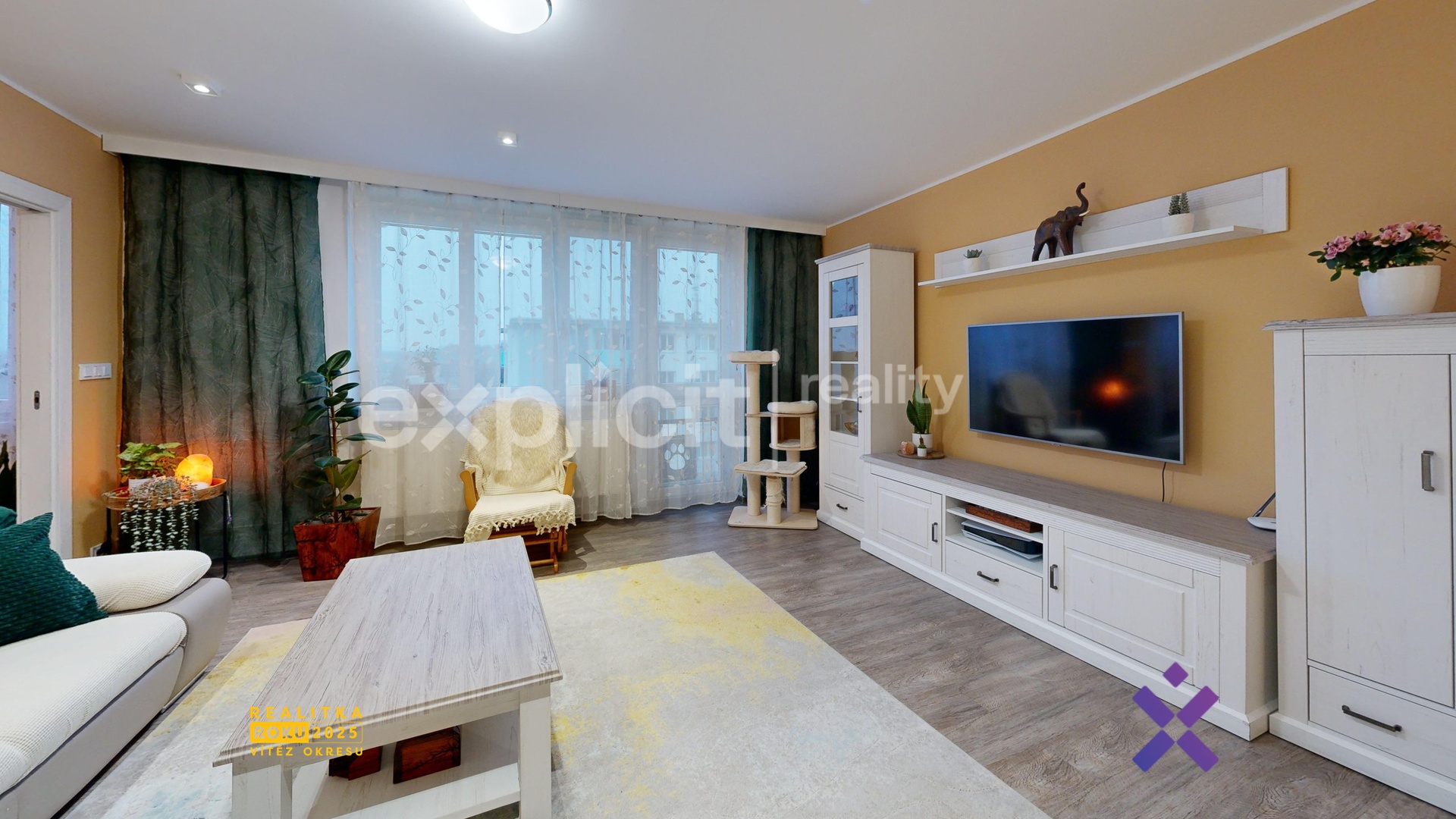 Pronájem bytu 3+1, 95 m&sup2; - ul. Družstevní, Kvasice