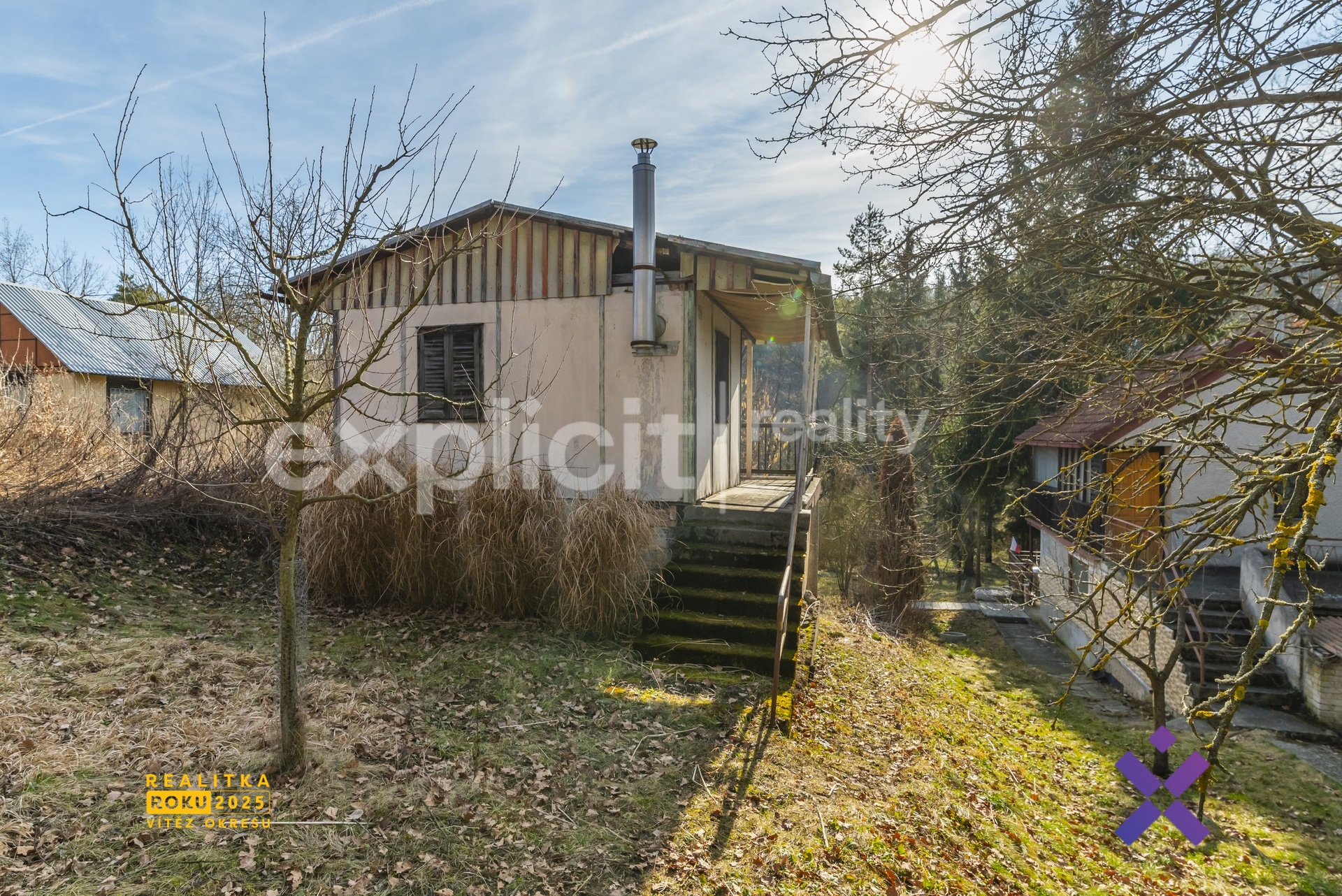 Filip Hladiš realitní makléř Prodej chaty 26 m&sup2;, pozemek 364 m&sup2;, Hluk, Babí hora
