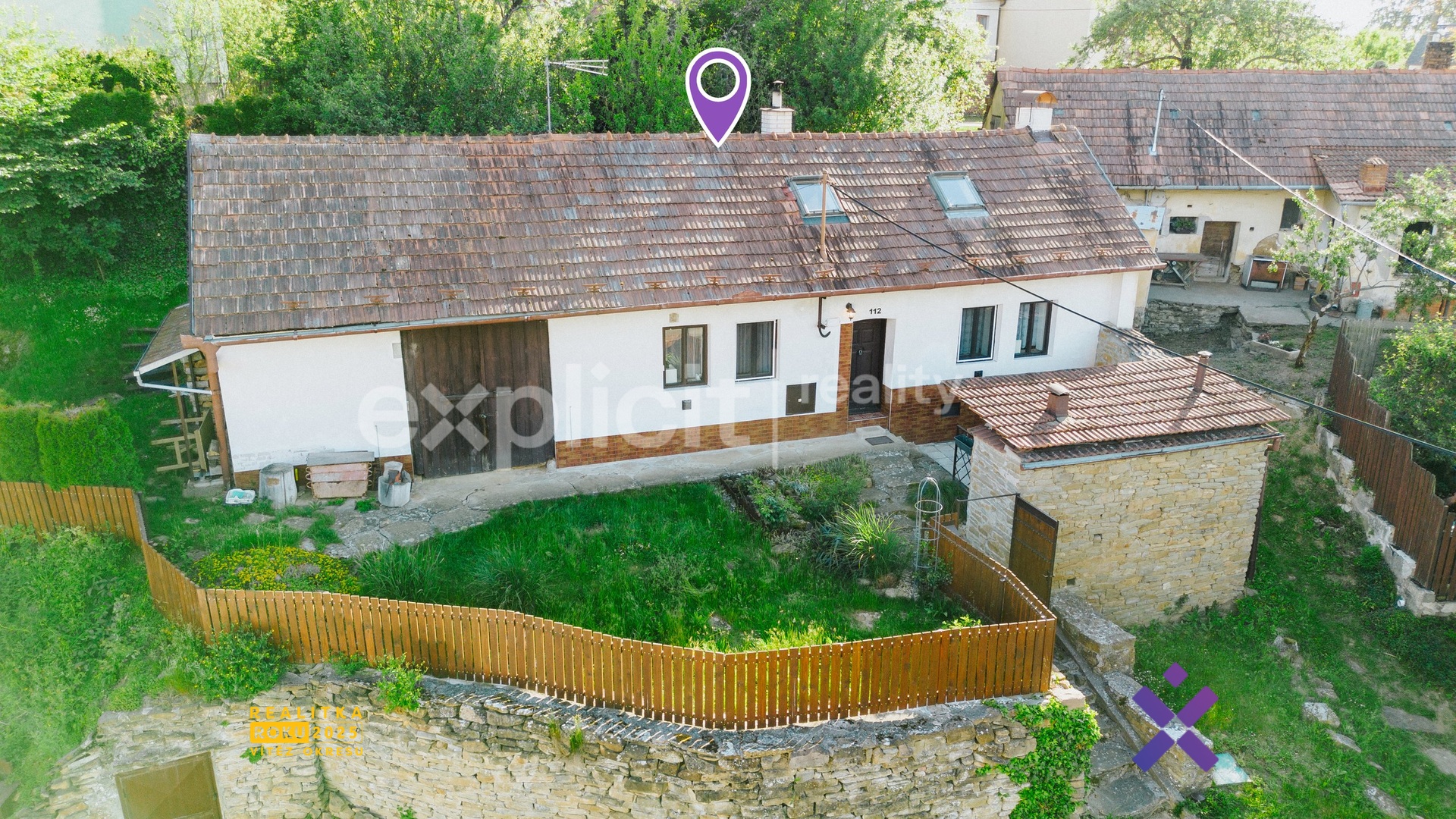 Prodej rodinného domu 62 m&sup2;, pozemek 424 m&su