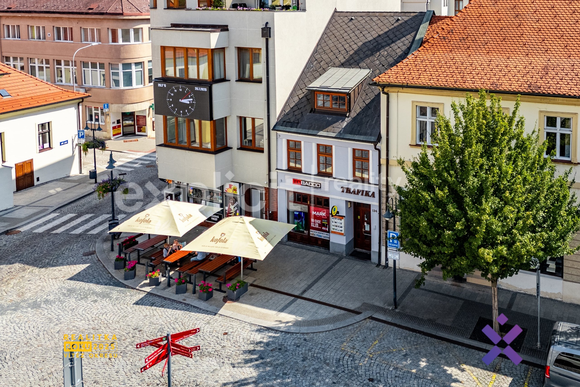 Pronájem bytu 2+kk 80 m&sup2; - Masarykovo náměstí, Uherský Brod-HDR