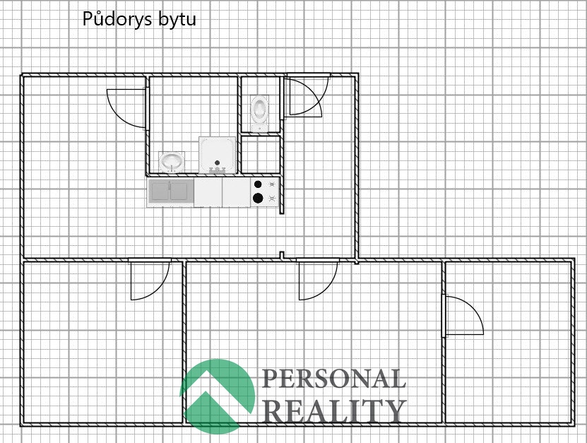 Půdorys bytu