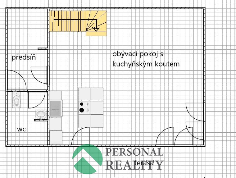 Půdorys přízemí