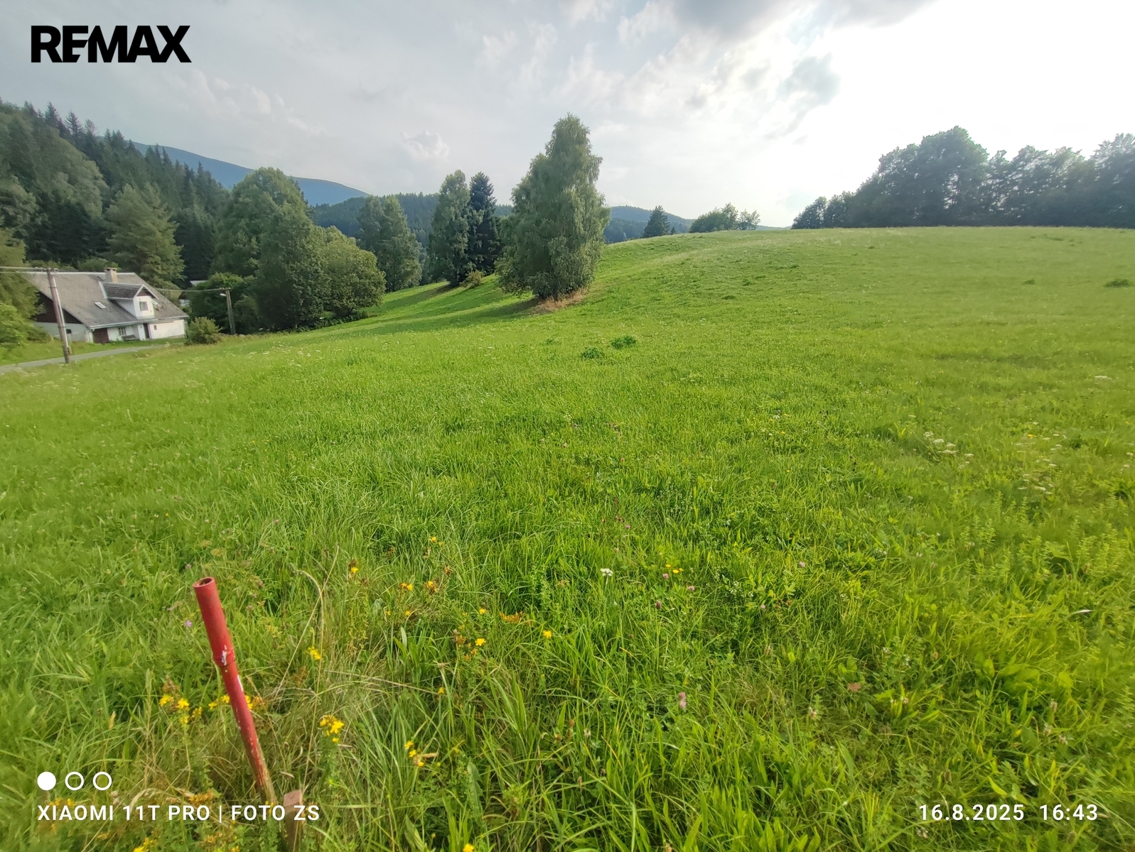 přístup na pozemek