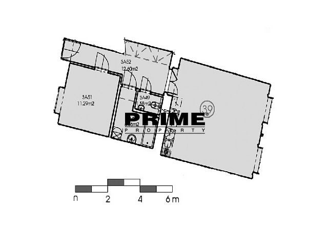 Pronájem kanceláře 63 m², Praha