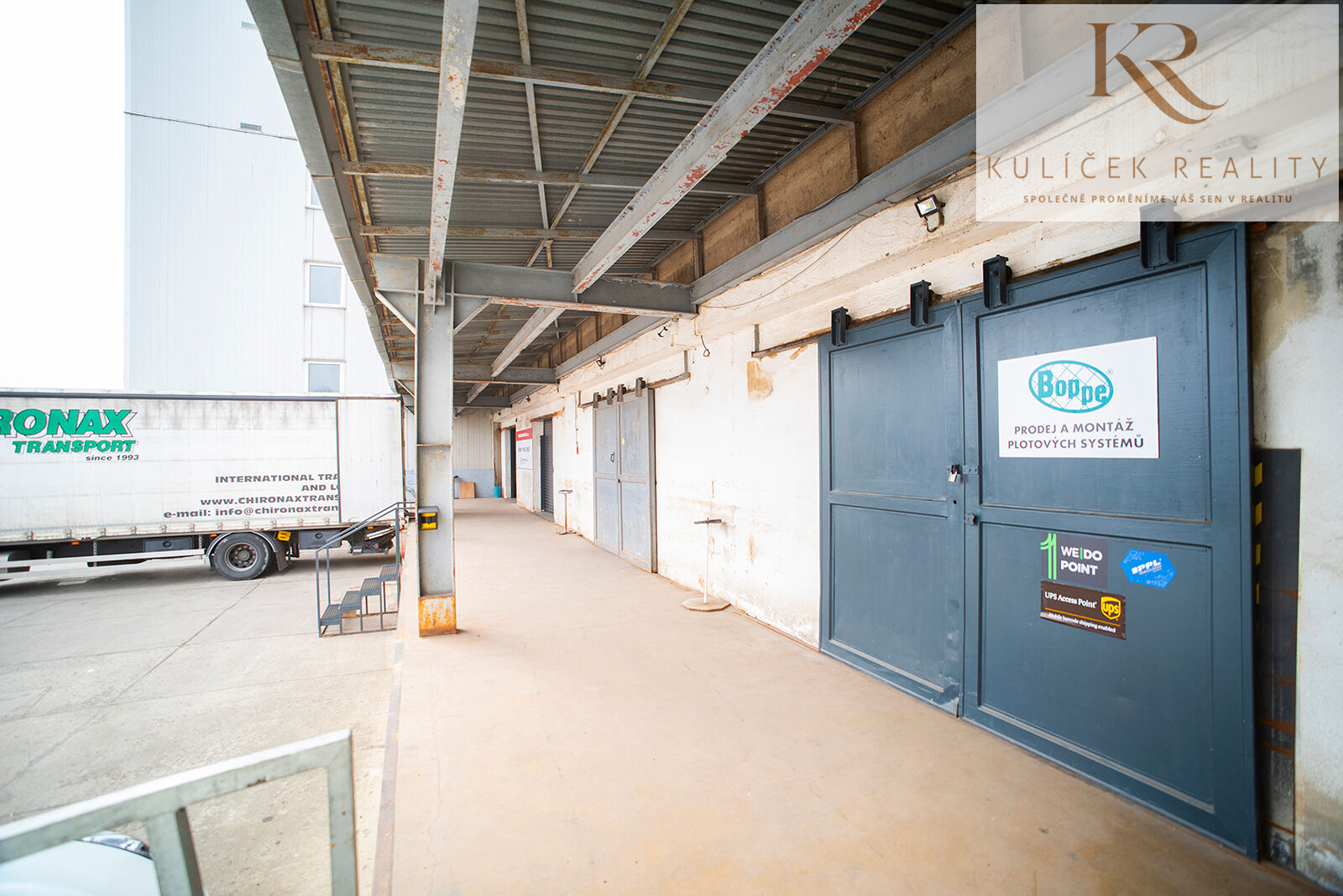 KULÍČEK Reality - Pronájem skladu -