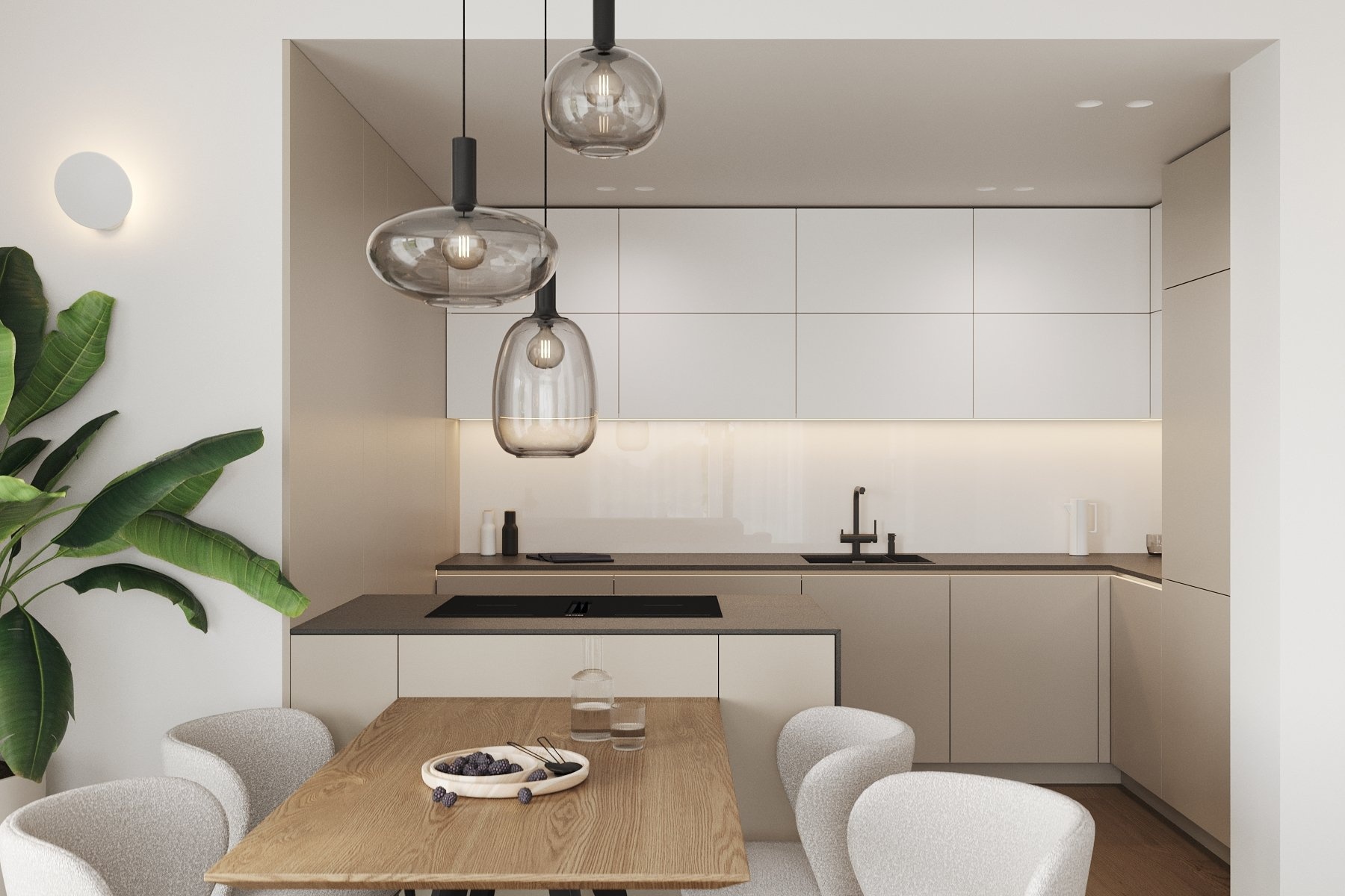 Byt c?.1 Dispozice 3+KK Kuchyne? 