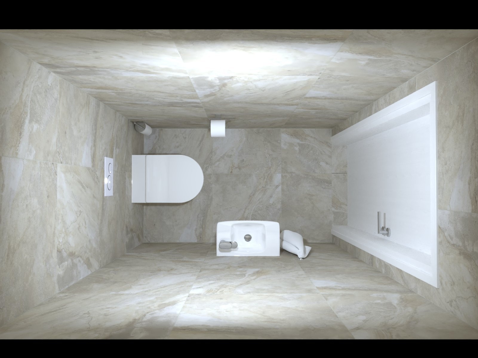 VDA7 - bytova? jednotka  c?.3  -  toaleta 