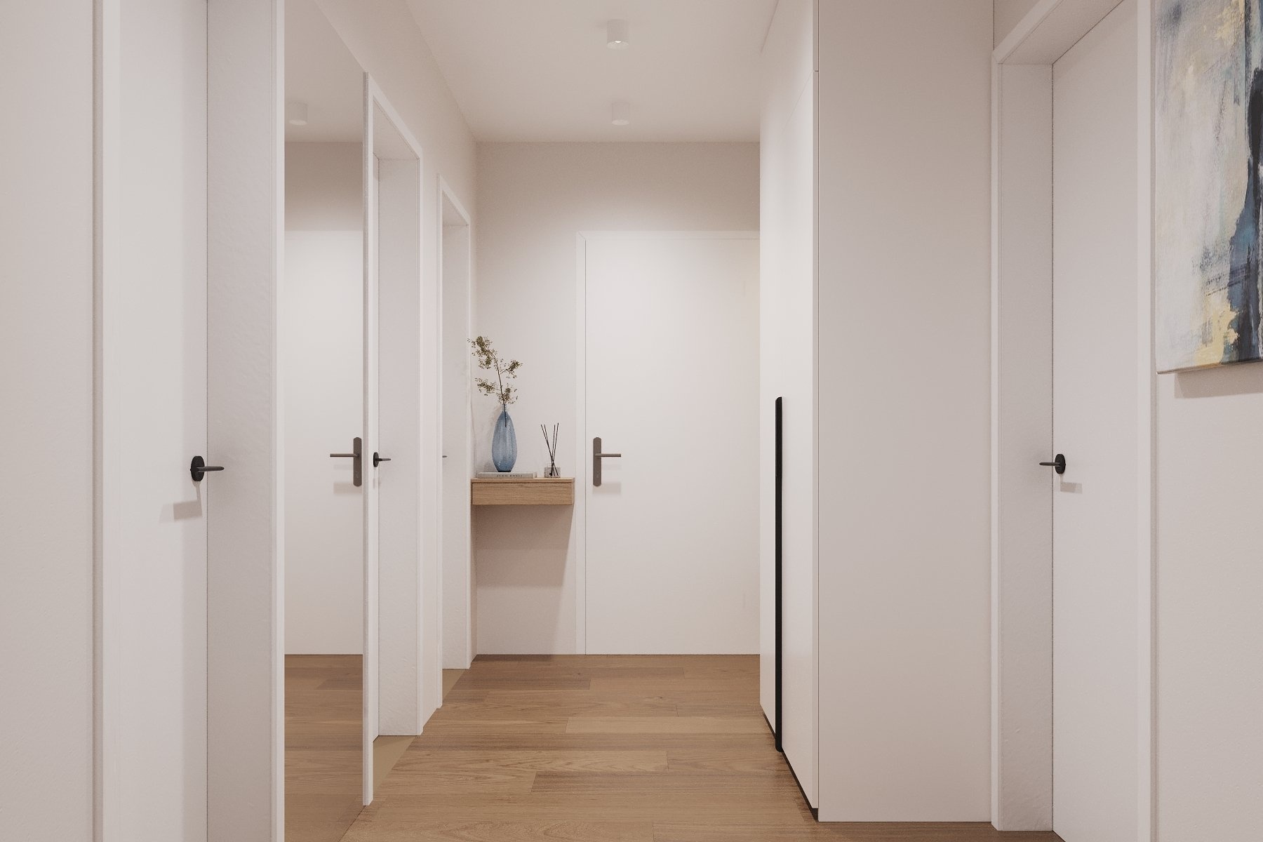 Byt c?.3 Dispozice 4+KK chodba