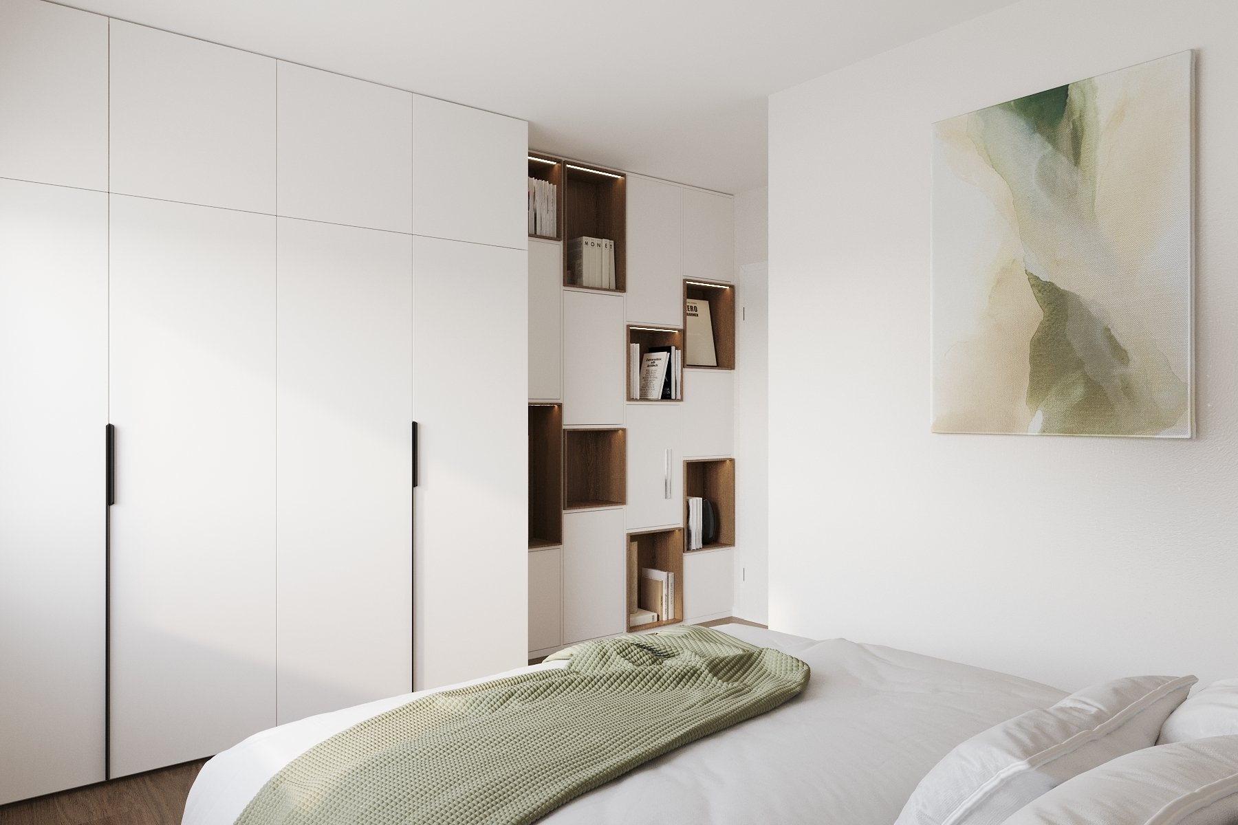 Byt c?.1 Dispozice 3+KK Loz?nice b)