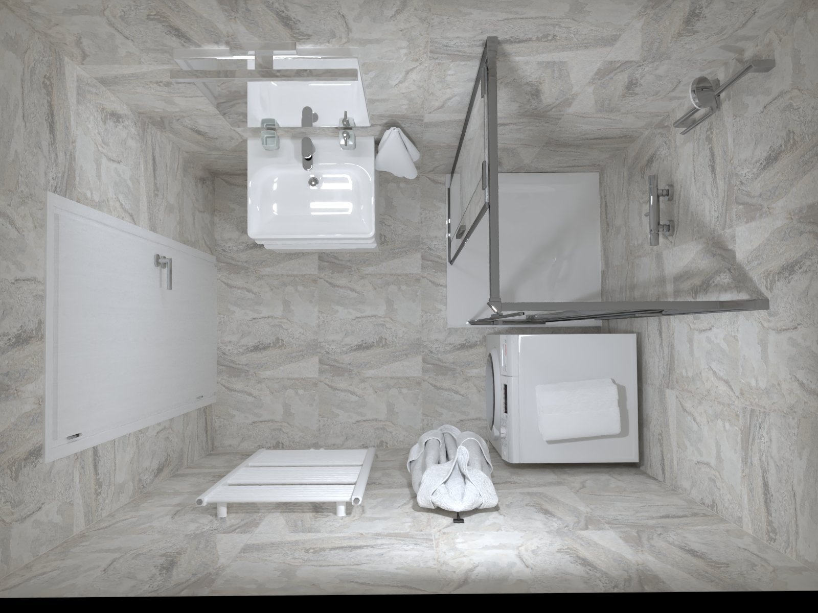 VDA7 - bytova? jednotka  c?.2  -  koupelna