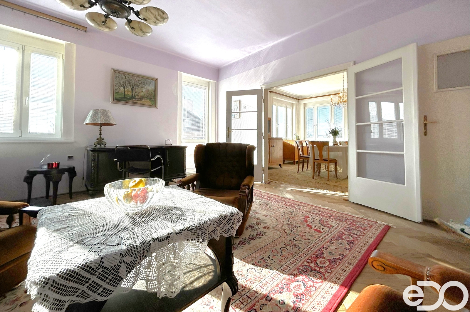 Obývací pokoj byt Karlovy Vary