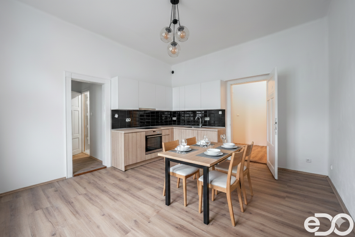 VIZUALIZACE kuchyně v 1kk