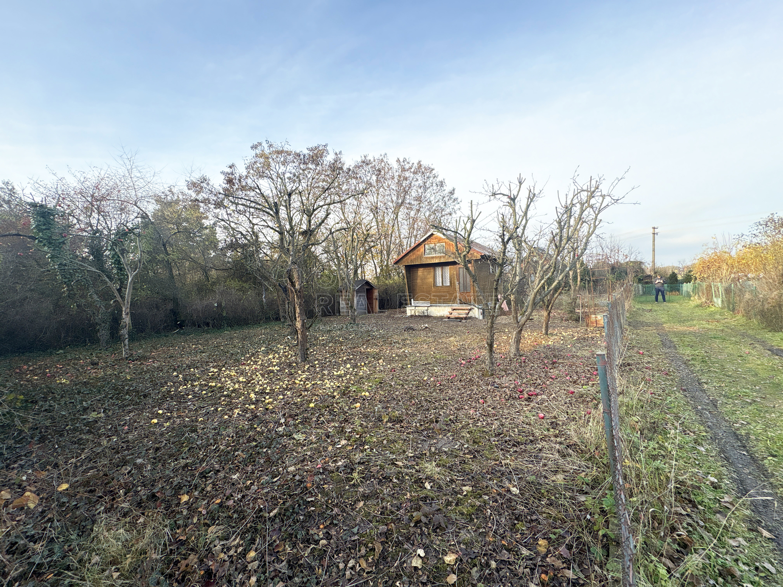 chatička na pozemku