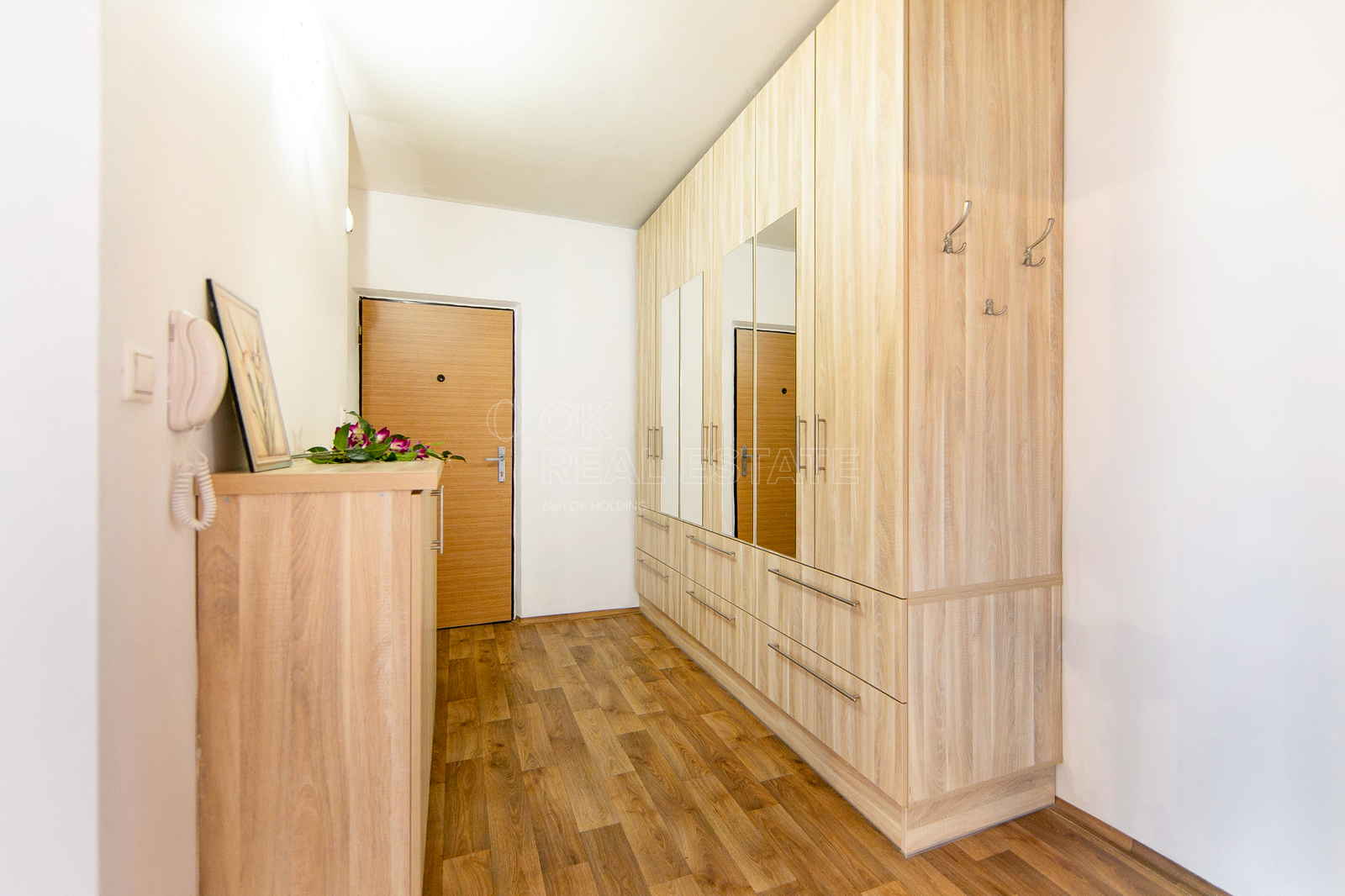 chodba + vestavěná skříň