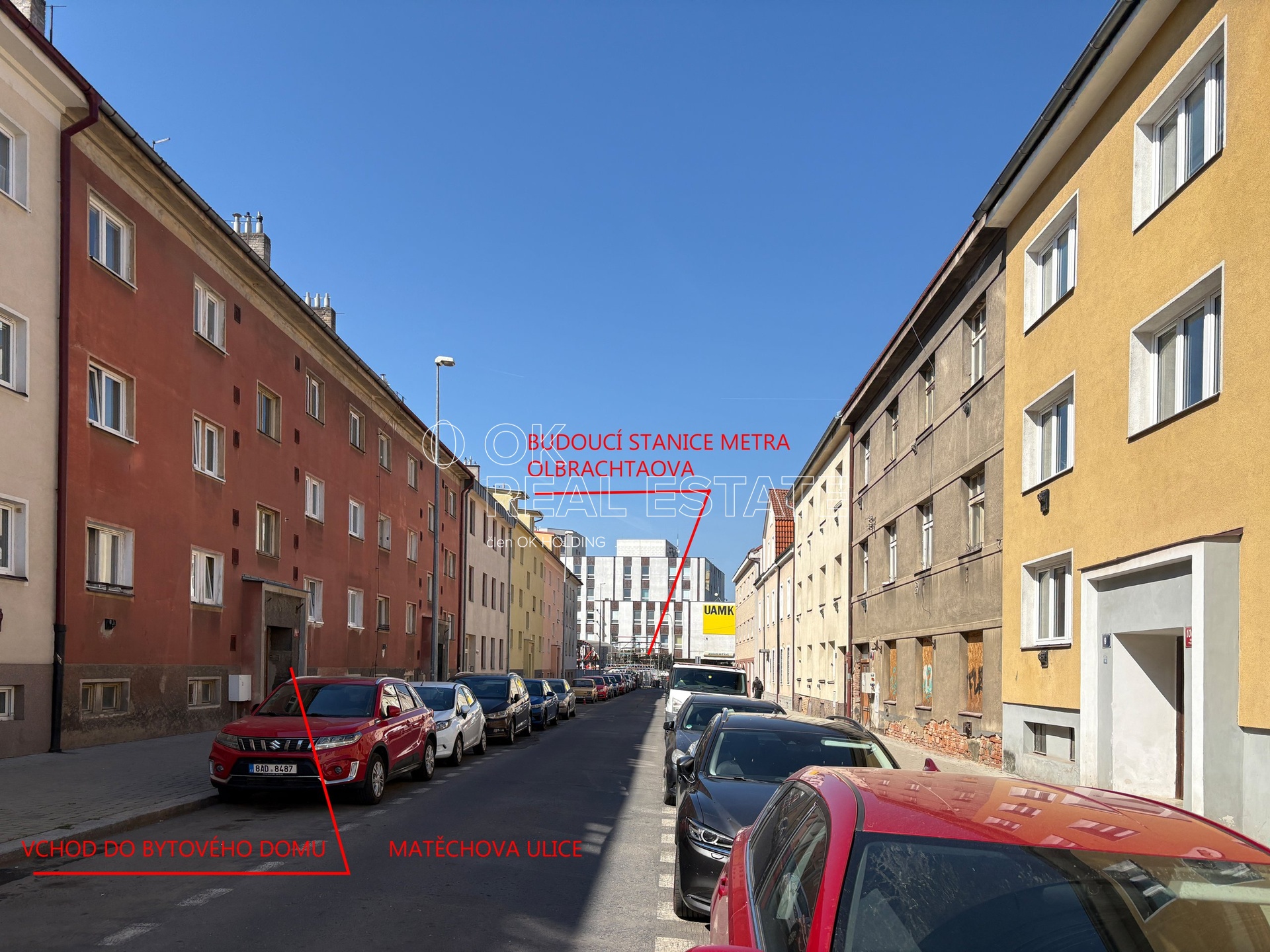 pohled do ulice
