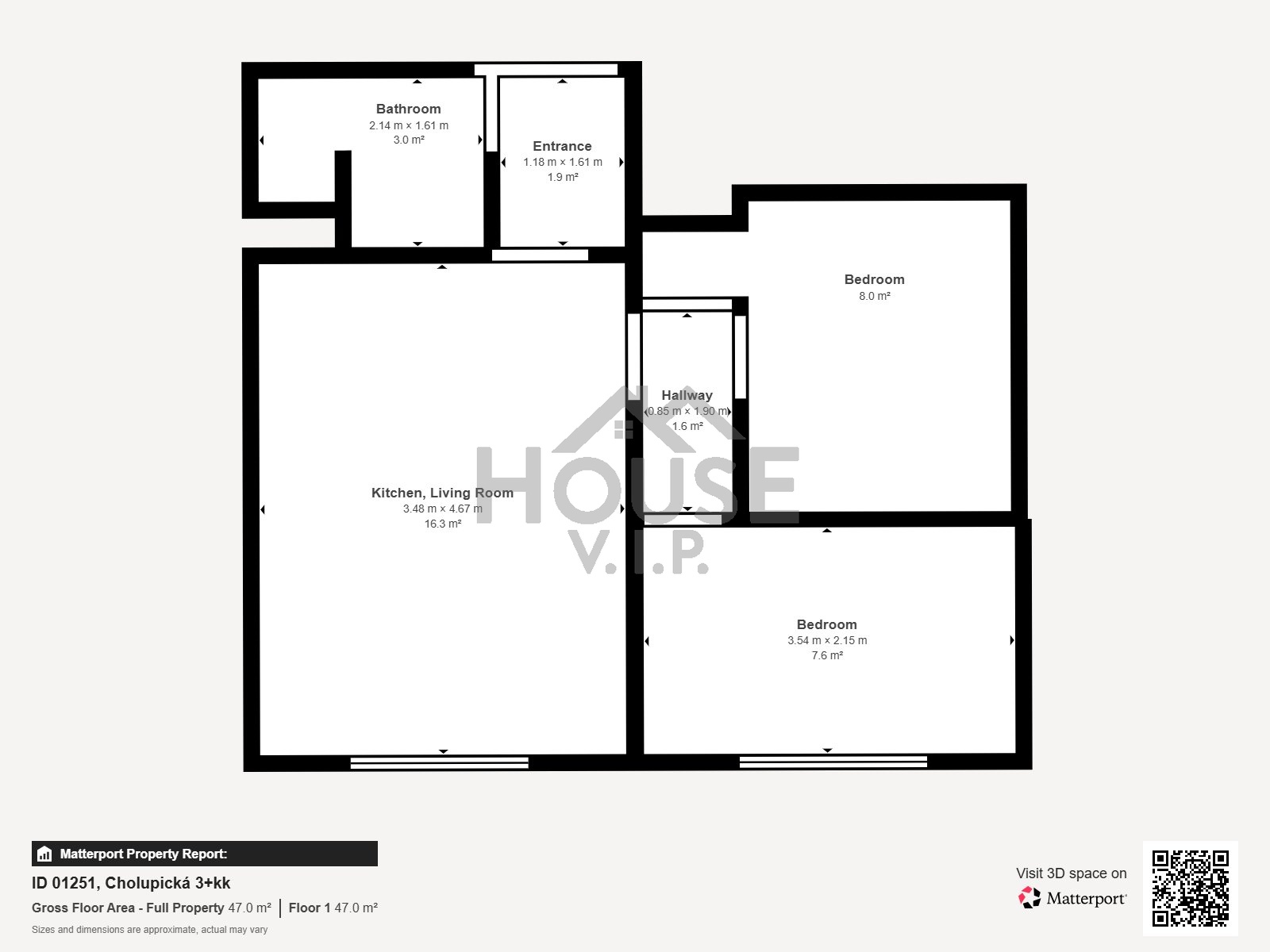 ID 01251 Cholupick 3 kk - Floor 1