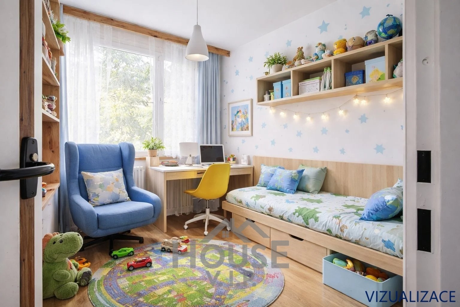 vizualizace - detsky pokoj