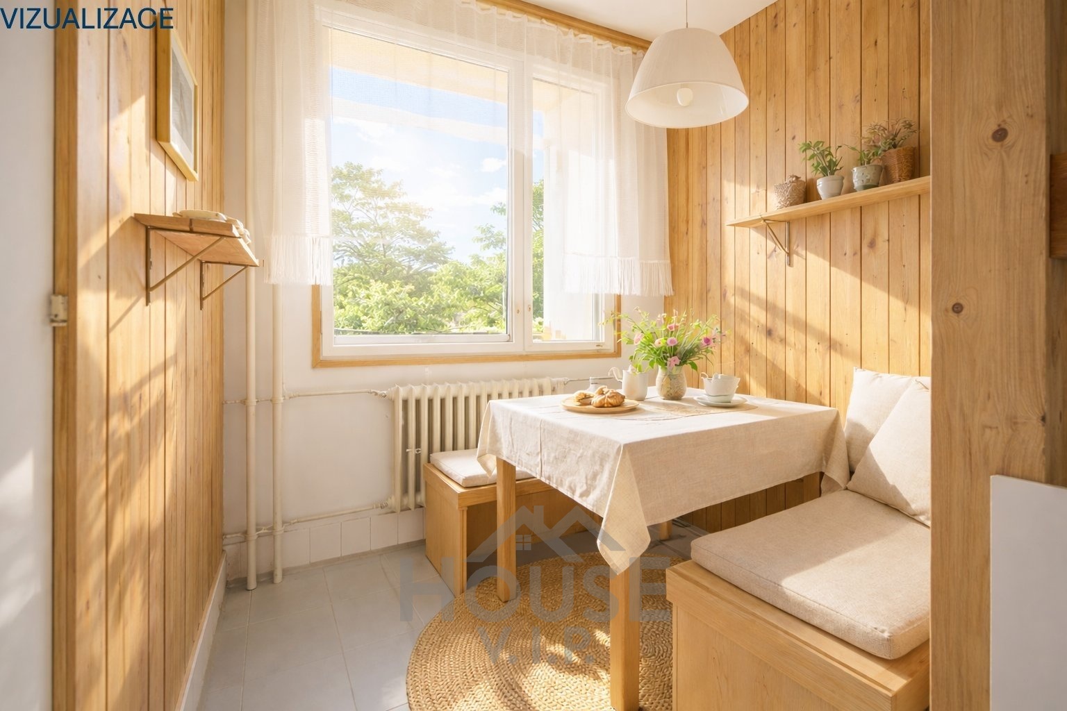 vizualizace - jidelna